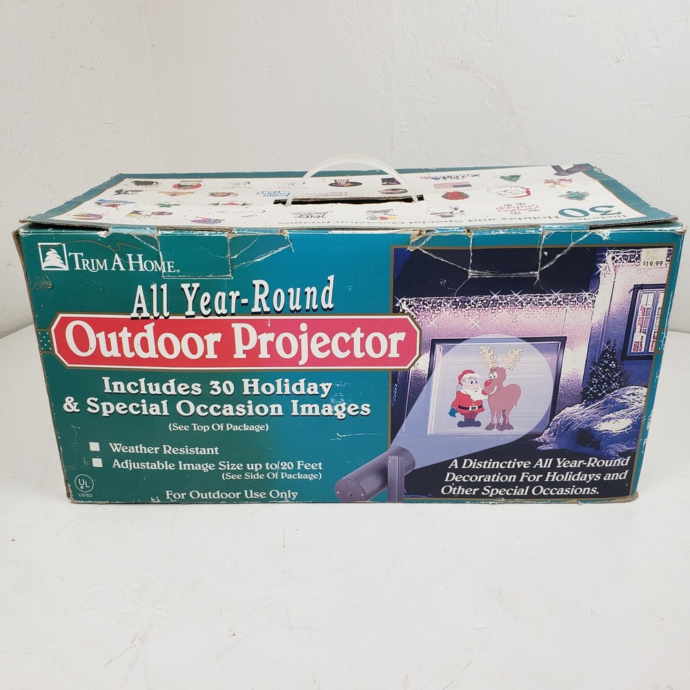 Trim A Home All Year-Round Outdoor Projector 30 Holiday Special Occasion Images